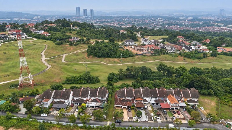 2 Storey Terrace End Lot Bangi Golf Resort Tanah Luas ±4,370 Sqft Golf Course Facing — gambar 6